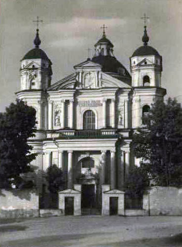 Edmund Zdanowski - Kościół Św. Piotra i Pawła w Wilnie Edmund Zdanowski - Kościół Św. Piotra i Pawła w Wilnie